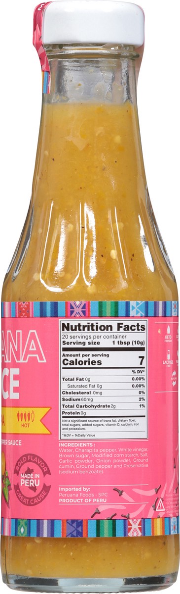 slide 7 of 14, Peruana Sauce Charapa Sauce 7 oz, 7 oz