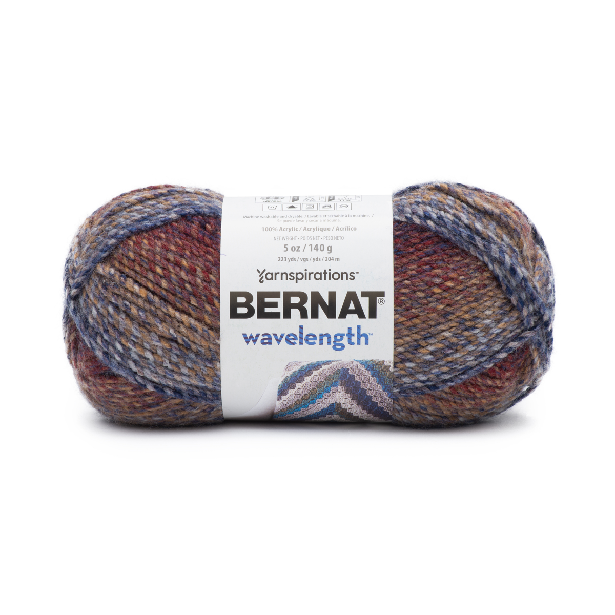 slide 1 of 1, Bernat Yarn Wavelength Orange Sodalite, 1 ct