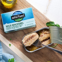 slide 8 of 13, Wild Planet, Wild Mackerel In Extra Virgin Olive Oil, 4.4 oz