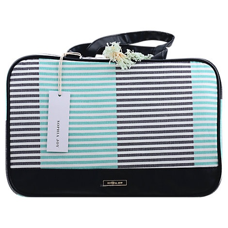 slide 1 of 1, Allegro Sophia Joy Cosmetic Bag Weekender Stripe - Each, 1 ct