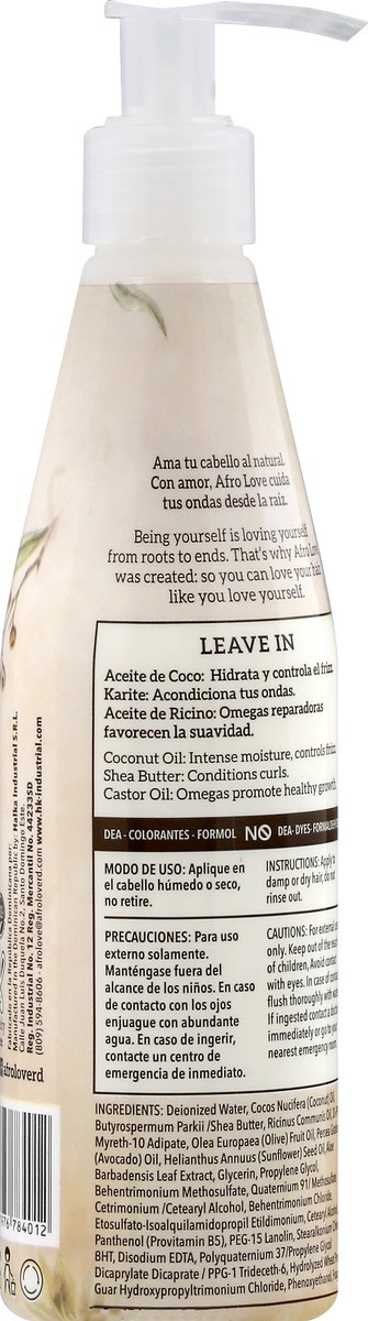slide 11 of 11, Afro Love Leave-In Smoothie Crema 10 oz, 10 oz
