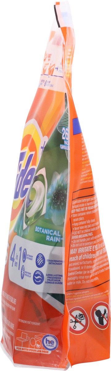 slide 9 of 11, Tide + Febreze Pods 4 in 1 Botanical Rain Detergent 26 ea, 26 ct