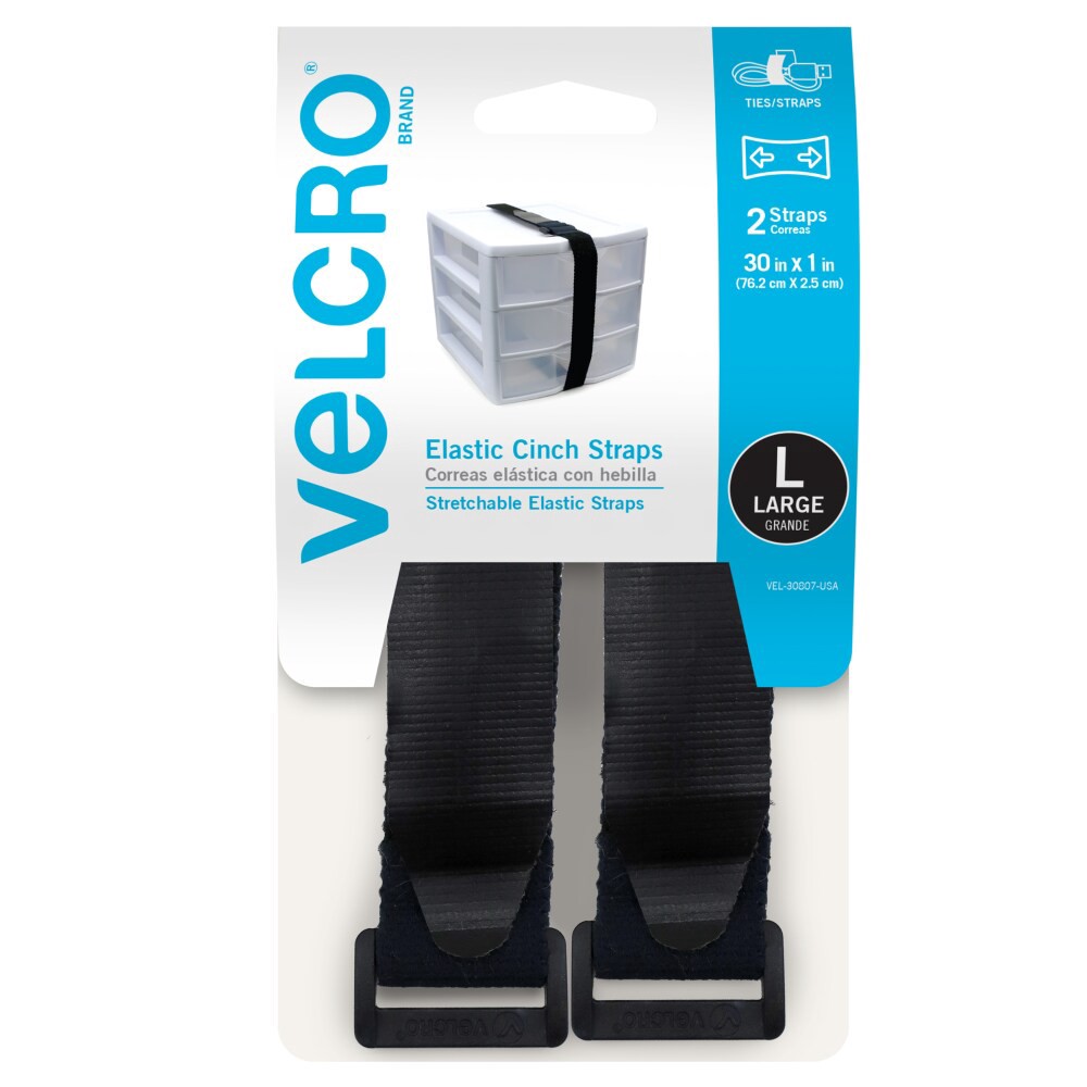 slide 2 of 2, VELCRO Brand VELCRO Elastic Cinch Straps, 1 ct