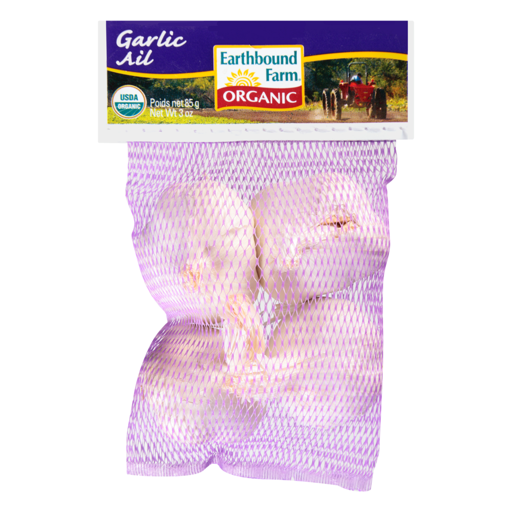 slide 1 of 1, Earthbound Farm Organic Garlic, 3 oz