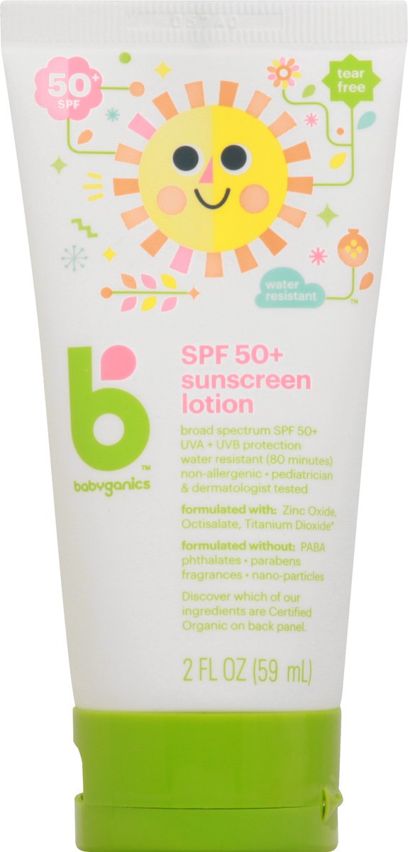 slide 3 of 10, Babyganics Mineral-based Sunscreen, SPF 50, 2 oz