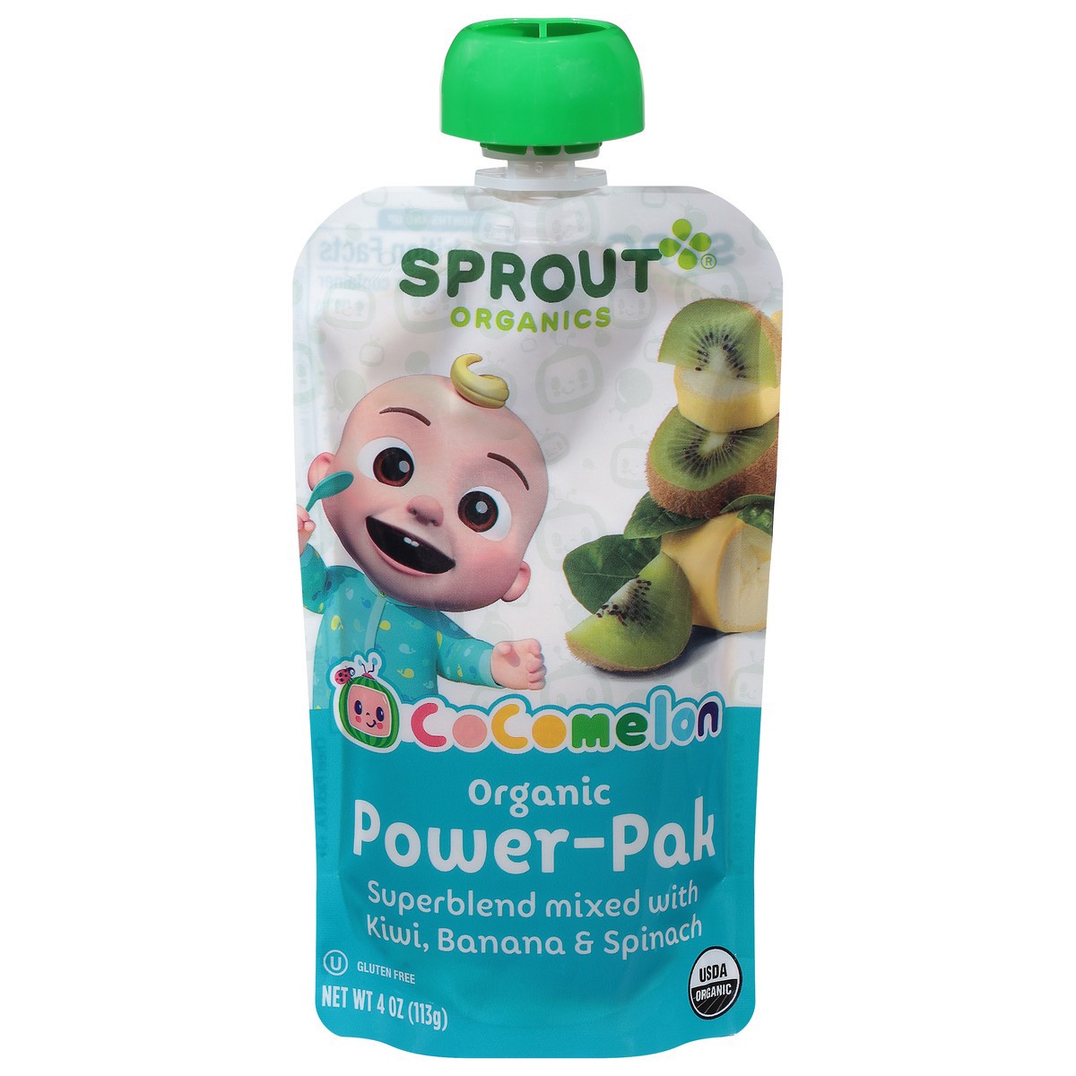 slide 9 of 14, Sprout Organics Cocomelon Organic Power-Pack Toddler 4 oz, 4 oz