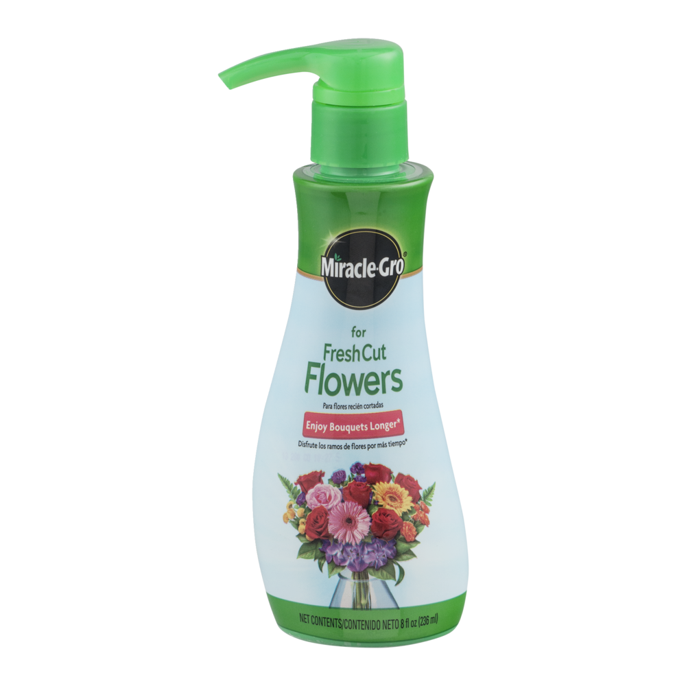 slide 1 of 1, Miracle-Gro Scotts Miracle Gro For Fresh Cut Flowers, 8 oz
