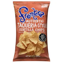 Frontera Authentic Taqueria-Style Tortilla Chips, 12 oz