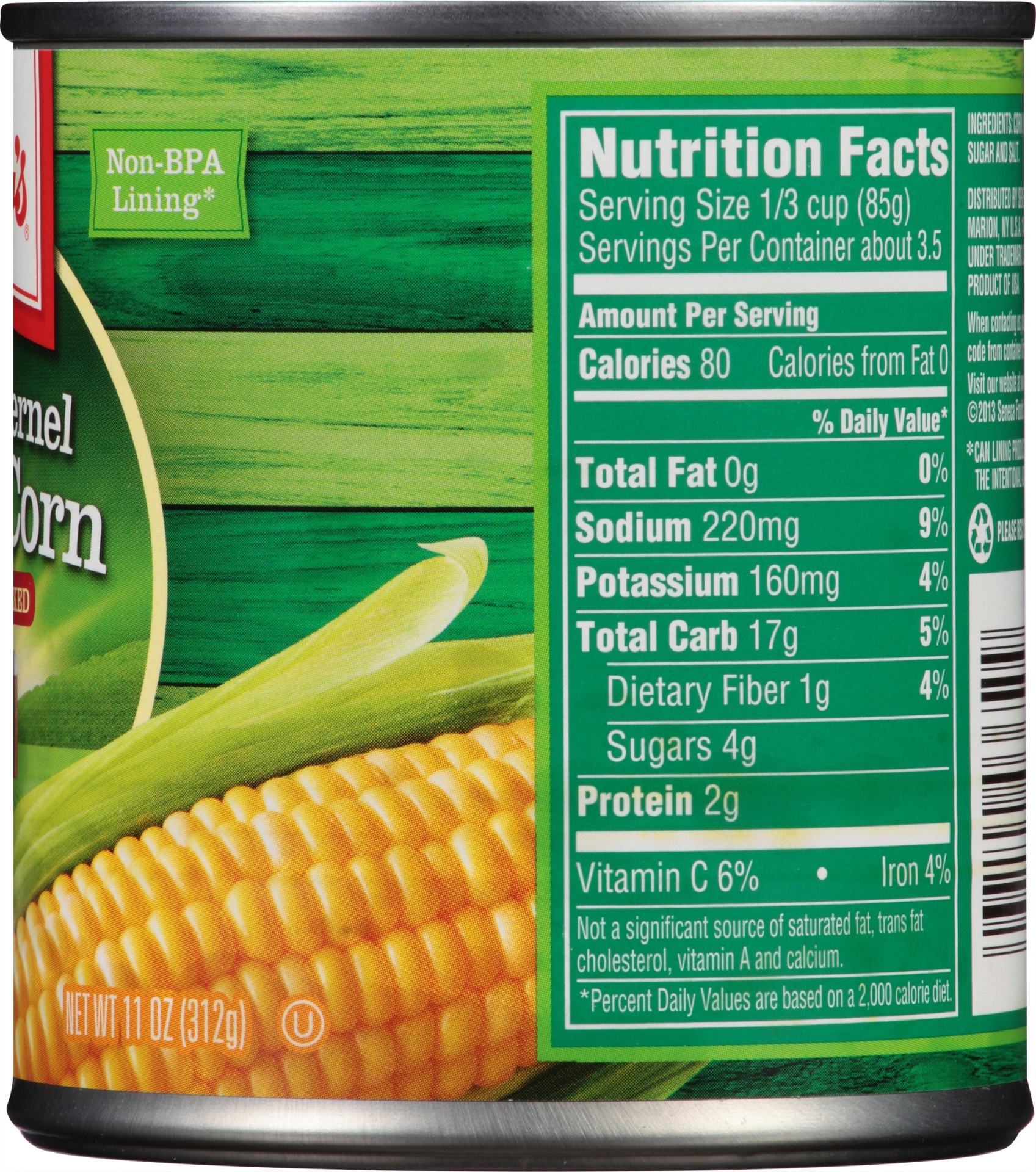 slide 4 of 6, Libby's Whole Kernel Sweet Corn, 11 oz, Vacuum Pack, 11 oz