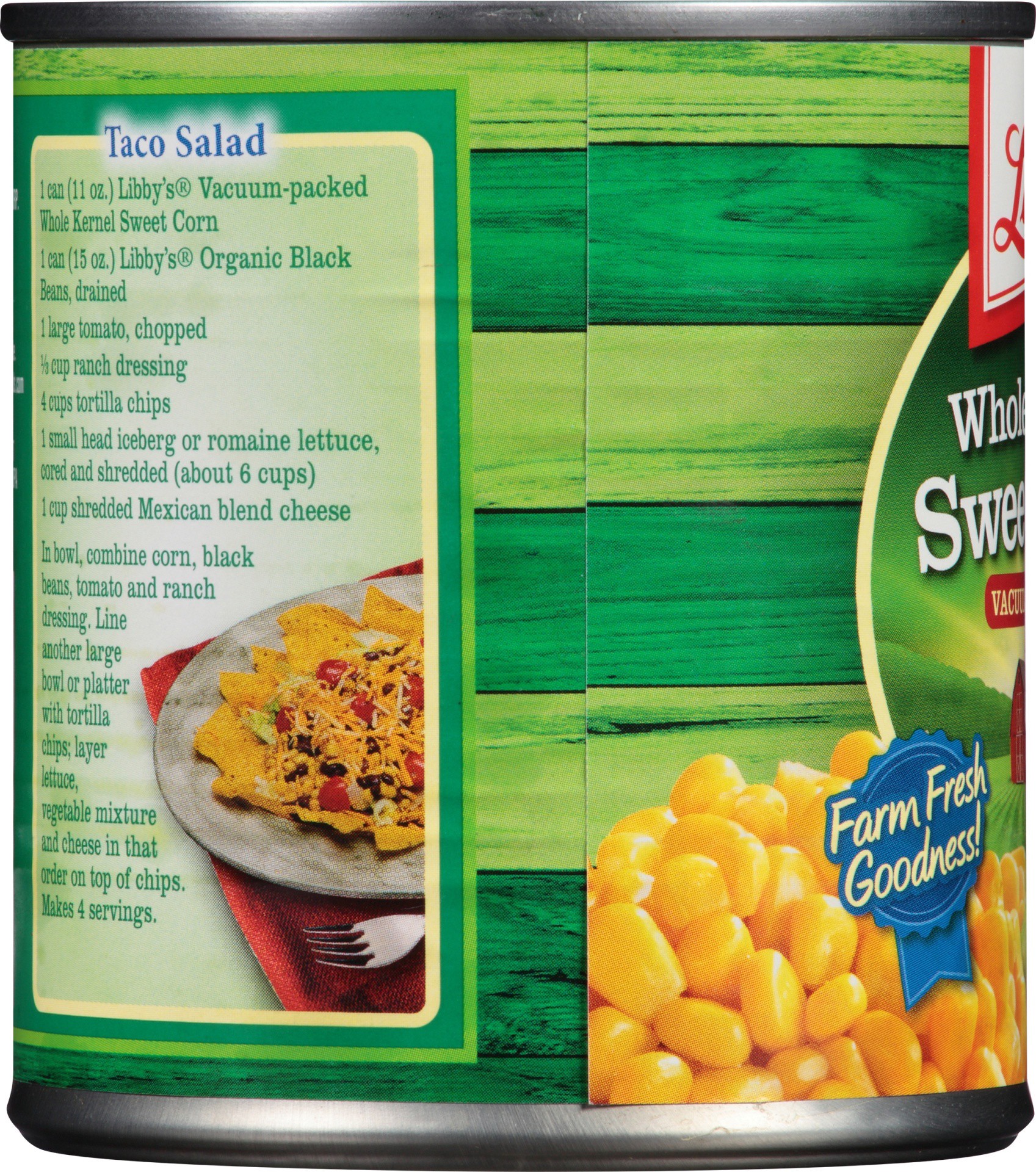 slide 6 of 6, Libby's Whole Kernel Sweet Corn, 11 oz, Vacuum Pack, 11 oz