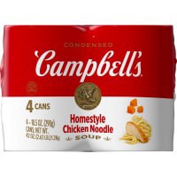 slide 18 of 29, Campbell's Campbell’s Condensed Homestyle Chicken Noodle Soup, 10.5 oz Can (4 Pack), 42 oz