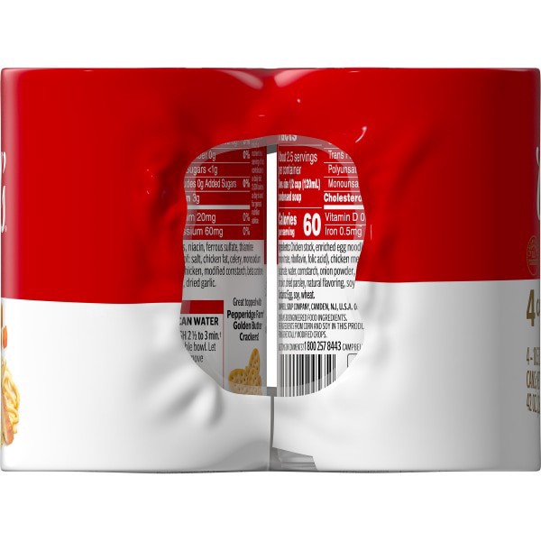 slide 5 of 29, Campbell's Campbell’s Condensed Homestyle Chicken Noodle Soup, 10.5 oz Can (4 Pack), 42 oz
