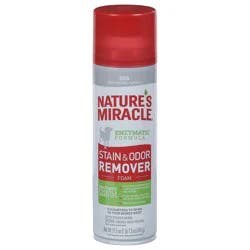 Nature's Miracle Enzymatic Formula Dog Stain & Odor Remover Foam 17.5 oz