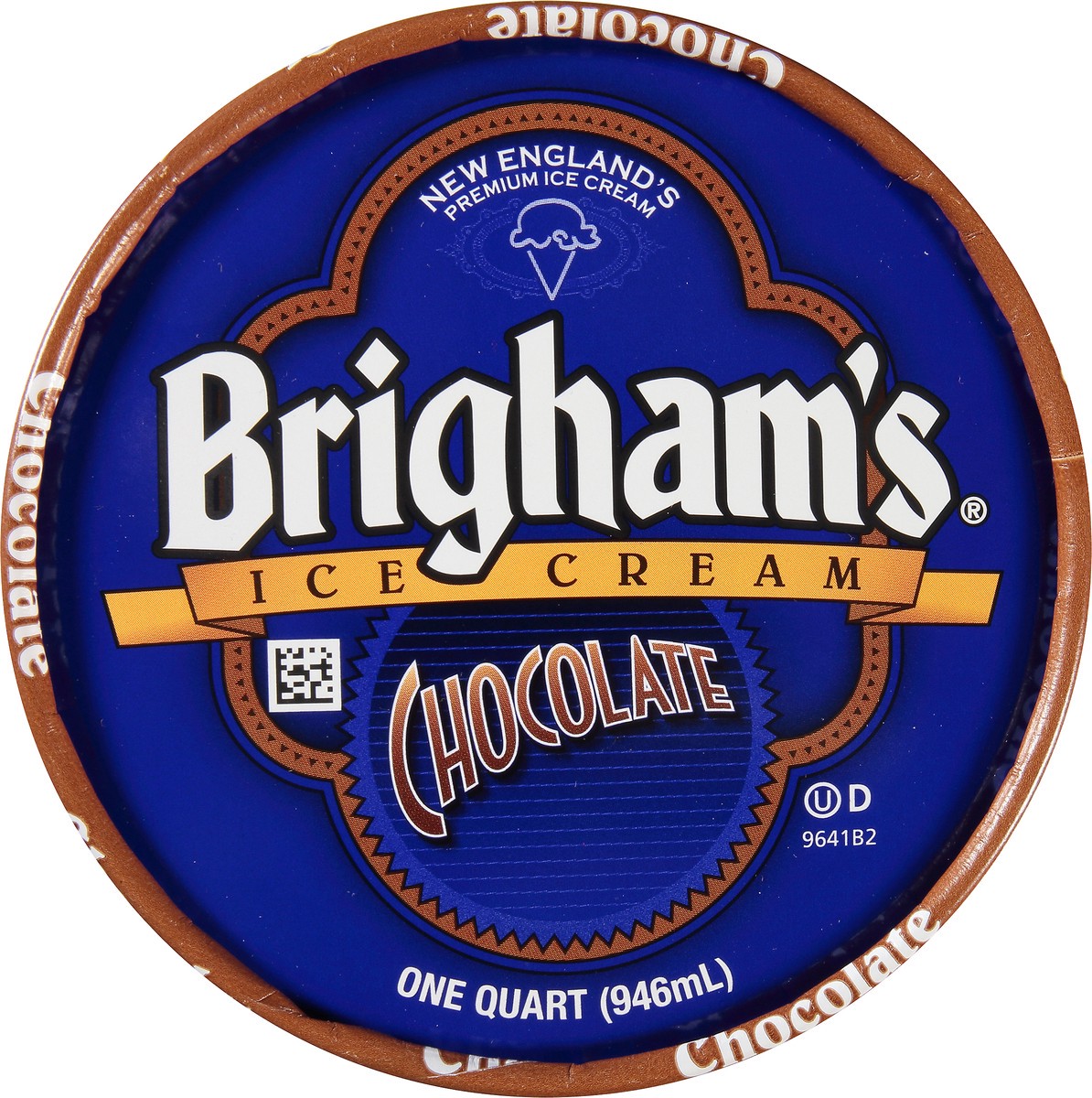 slide 3 of 8, Brigham's Chocolate Ice Cream, 32 fl oz