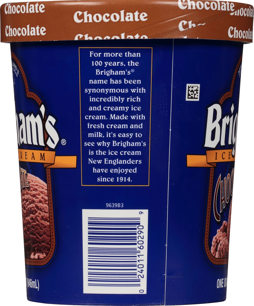 slide 2 of 8, Brigham's Chocolate Ice Cream, 32 fl oz