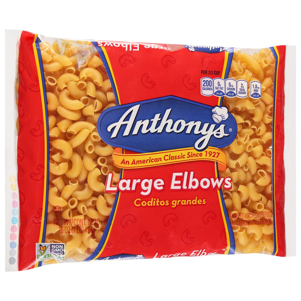 slide 6 of 14, Anthony's Large Elbows 16 oz, 16 oz