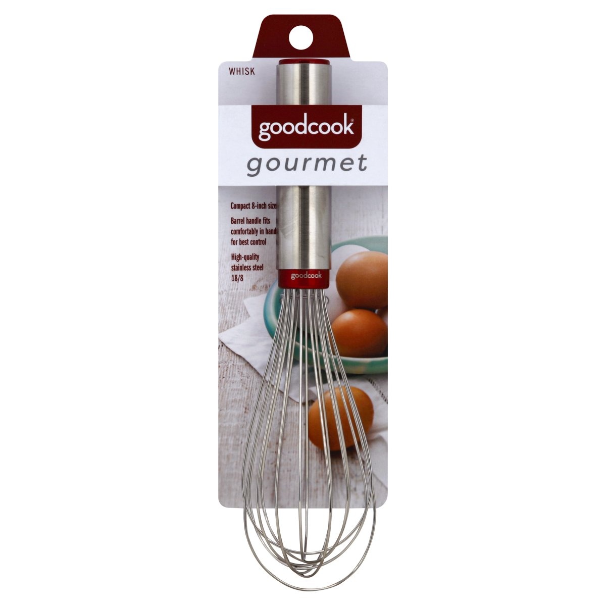 slide 1 of 1, Good Cook 8 Inch Whisk, 1 ct