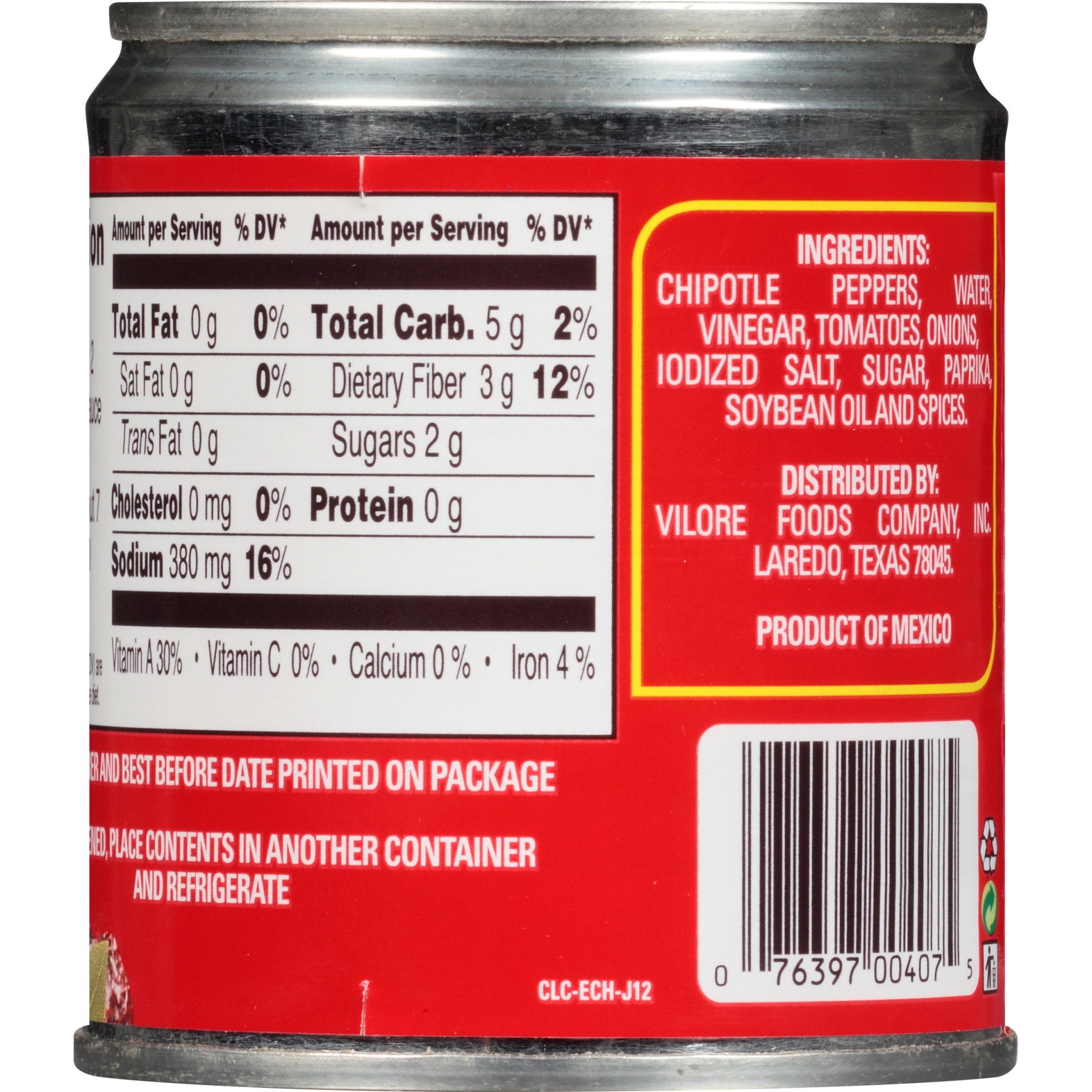 La Costeña Chipotle Peppers in Adobo Sauce 7 oz Shipt