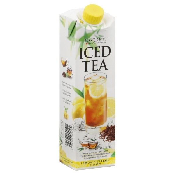slide 1 of 1, Favorit Lemon Iced Tea, 33.8 fl oz