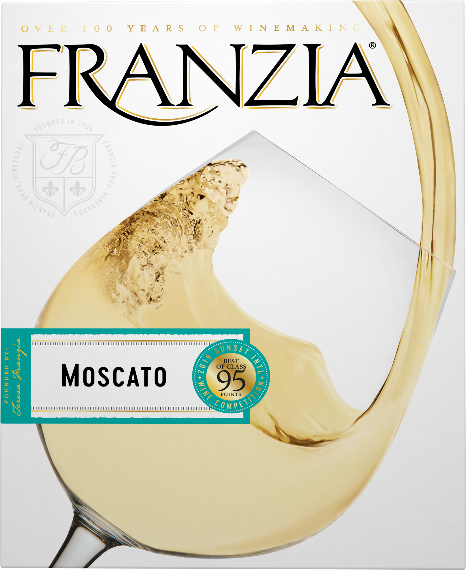slide 2 of 4, Franzia Moscato, 3 liter