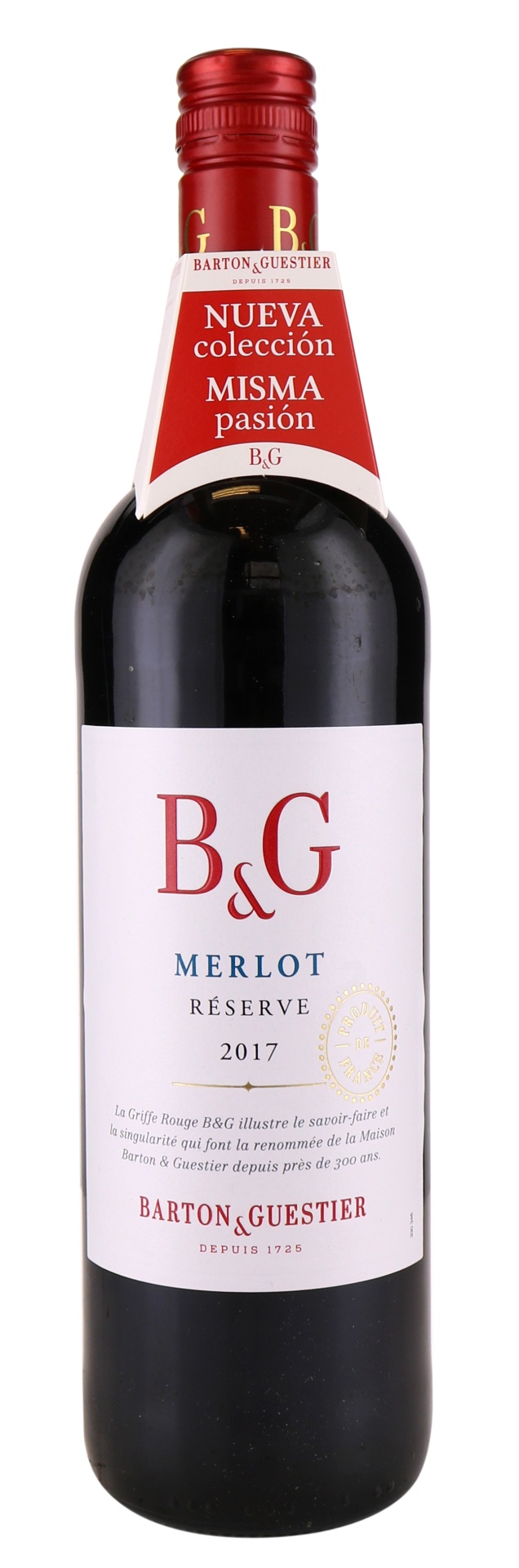 slide 1 of 1, Barton & Guestier B&G Merlot Private Selection'04, 750 ml