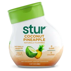 Stur All Natural Coconut Water + Pineapple Liquid Water Enhancer - 1.1 fl oz