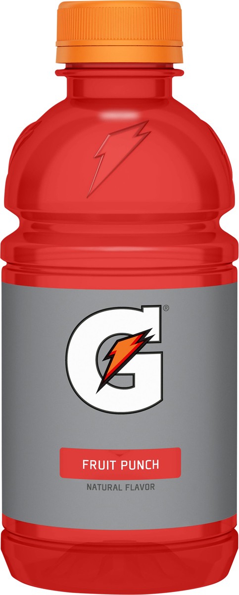 slide 5 of 6, Gatorade Thirst Quencher Fruit Punch Natural Flavor 12 Fl Oz, 12 oz