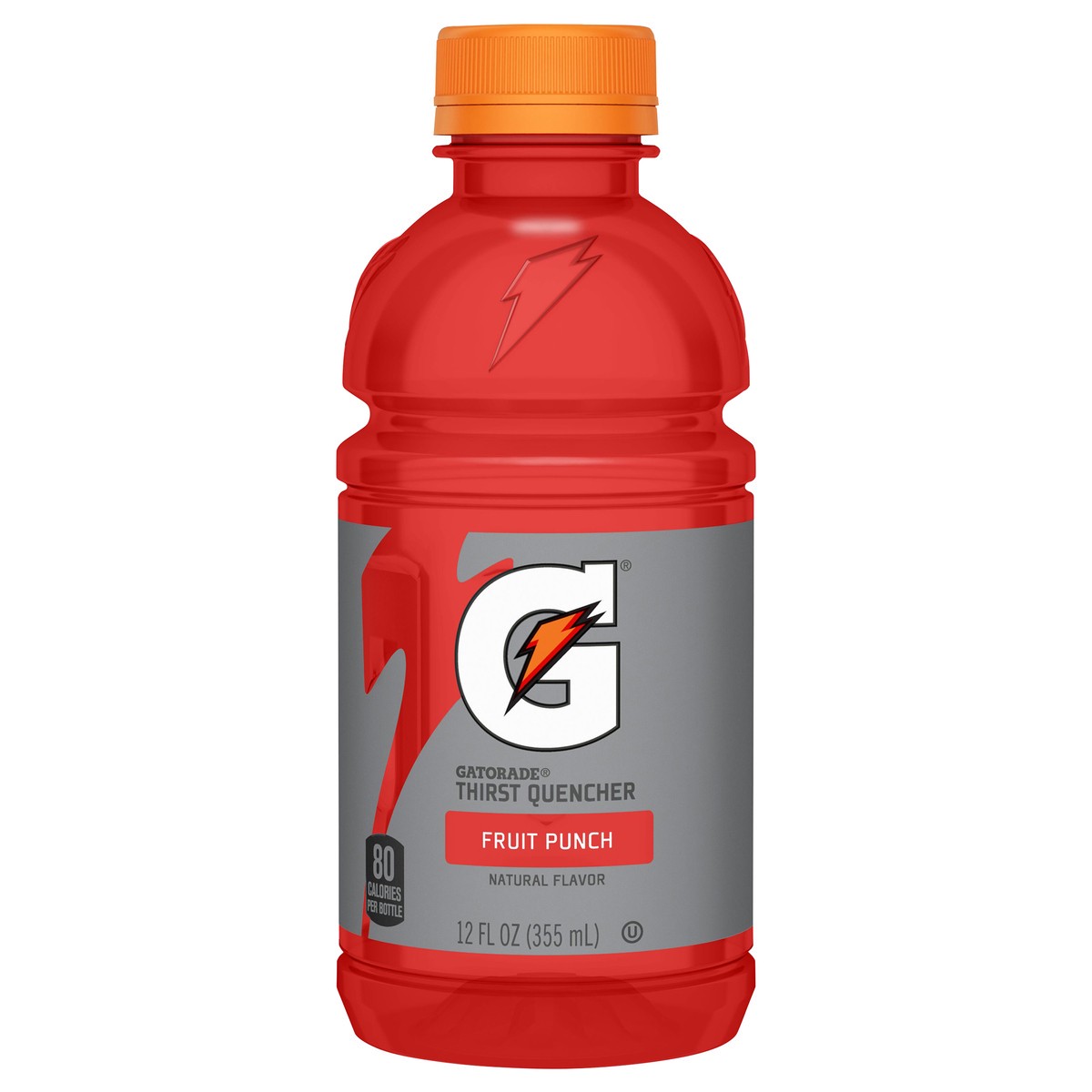 slide 6 of 6, Gatorade Thirst Quencher Fruit Punch Natural Flavor 12 Fl Oz, 12 oz