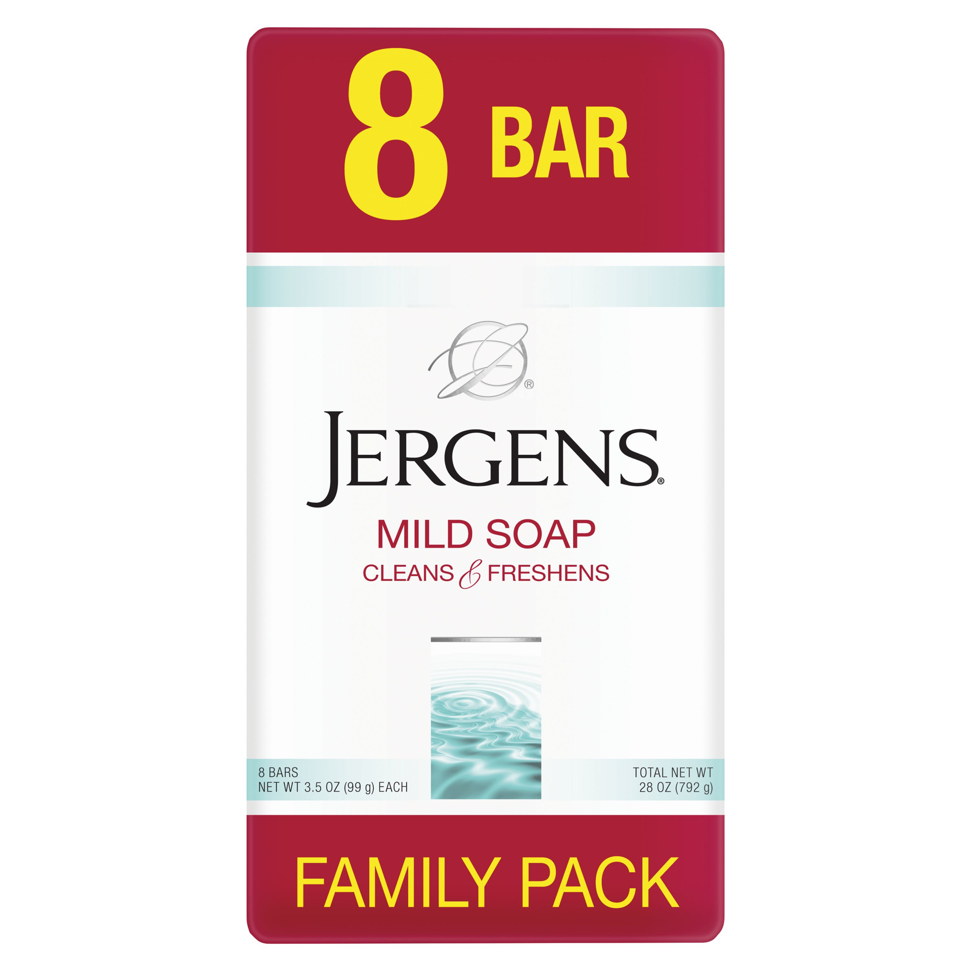 slide 1 of 4, Jergens for Mild to Sensitive Skin, 3.50 fl oz