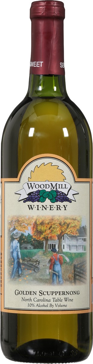 slide 7 of 9, WoodMill Winery Semi-Sweet Golden Scuppernong 750 ml, 750 ml
