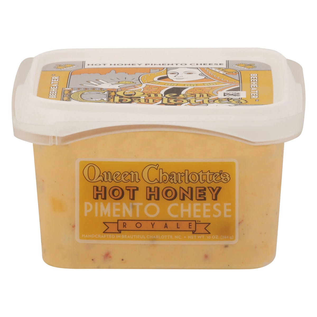 slide 2 of 4, Queen Charlotte's Pimento Cheese, Hot Honey, 10 oz
