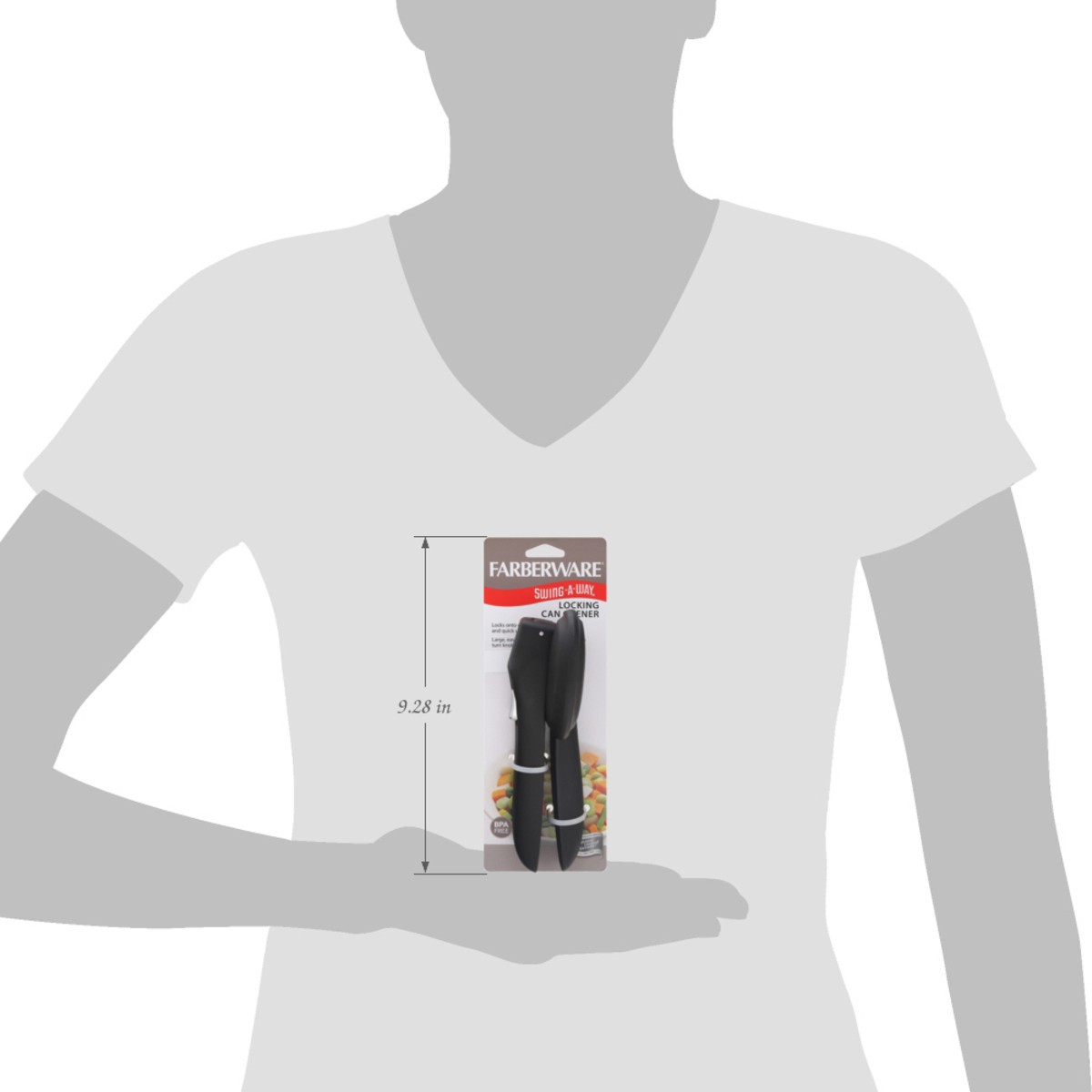 slide 4 of 12, Farberware Swing-A-Way Locking Can Opener 1 Each, 1 ct