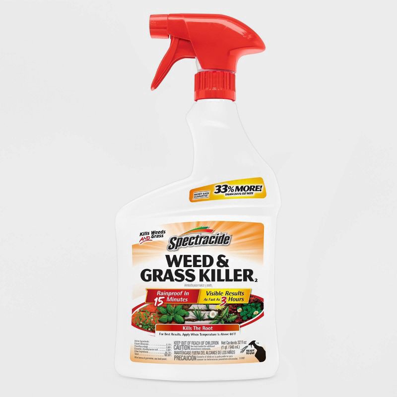 slide 1 of 5, Spectracide 32 fl oz Ready-to-Use Weed & Grass Killer - Spectracide, 32 fl oz