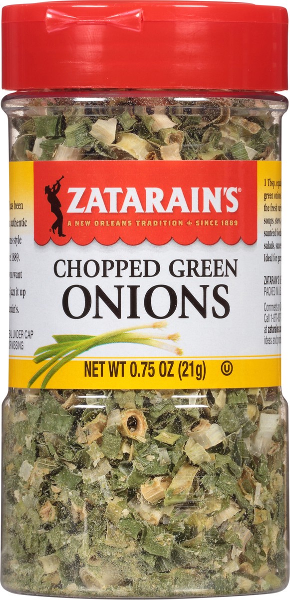 slide 2 of 7, Zatarain's Green Onions - Dehydrated, 0.75 oz