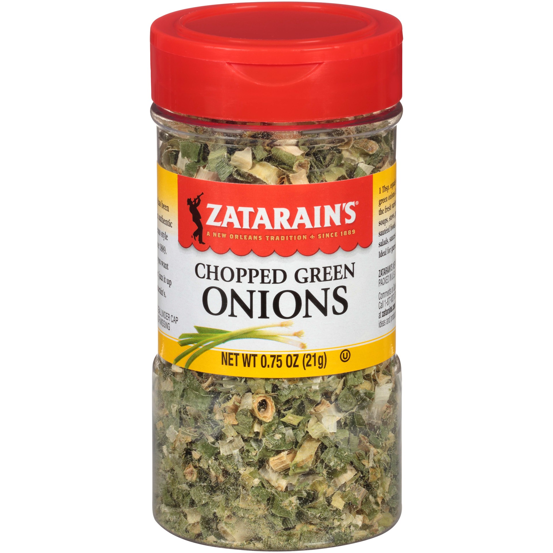 slide 1 of 7, Zatarain's Green Onions - Dehydrated, 0.75 oz