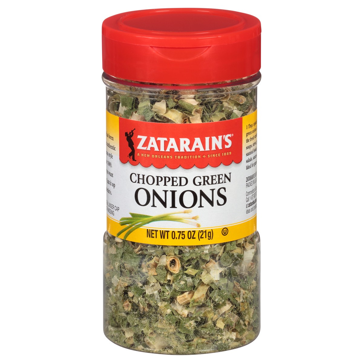 slide 1 of 7, Zatarain's Green Onions - Dehydrated, 0.75 oz