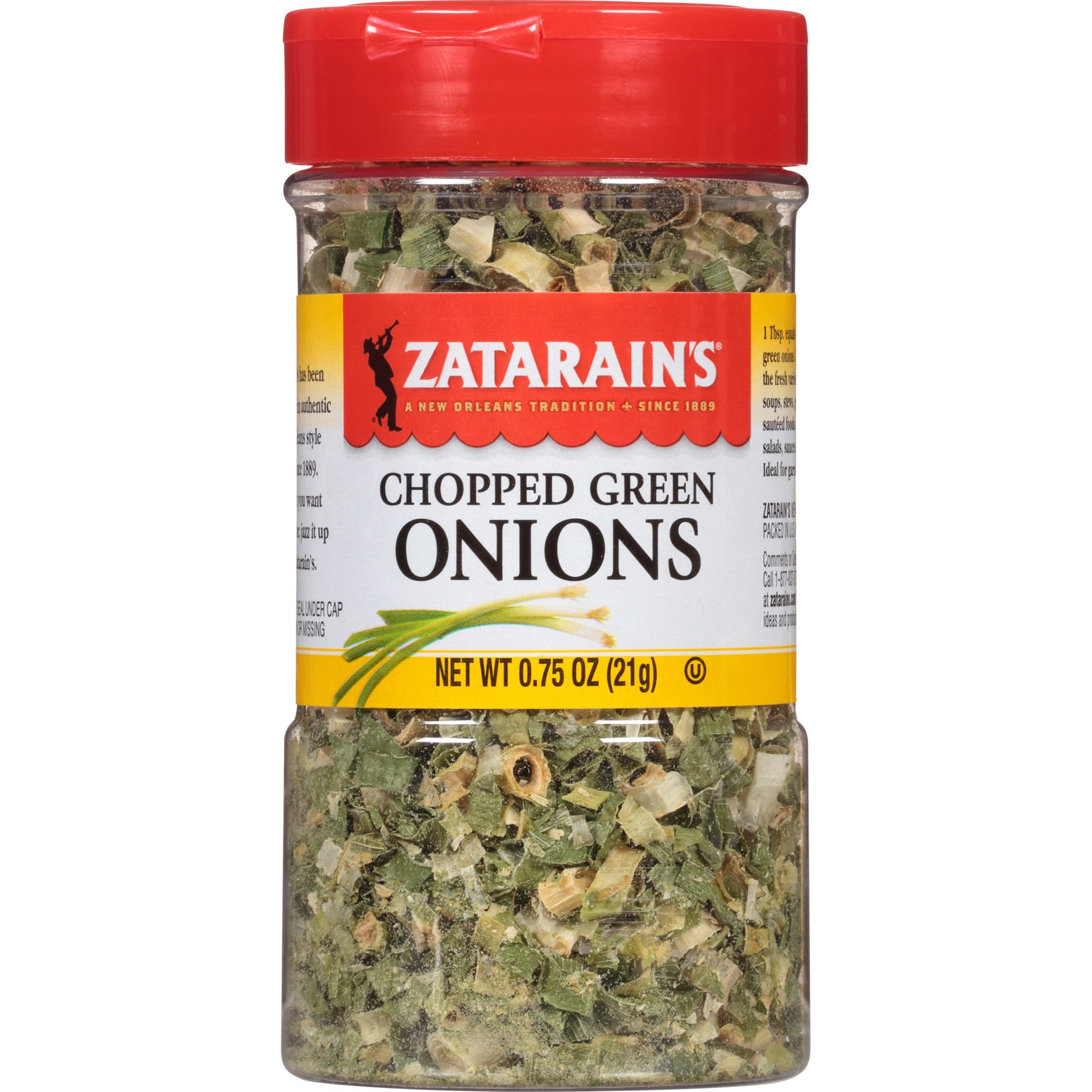 slide 1 of 7, Zatarain's Green Onions - Dehydrated, 0.75 oz