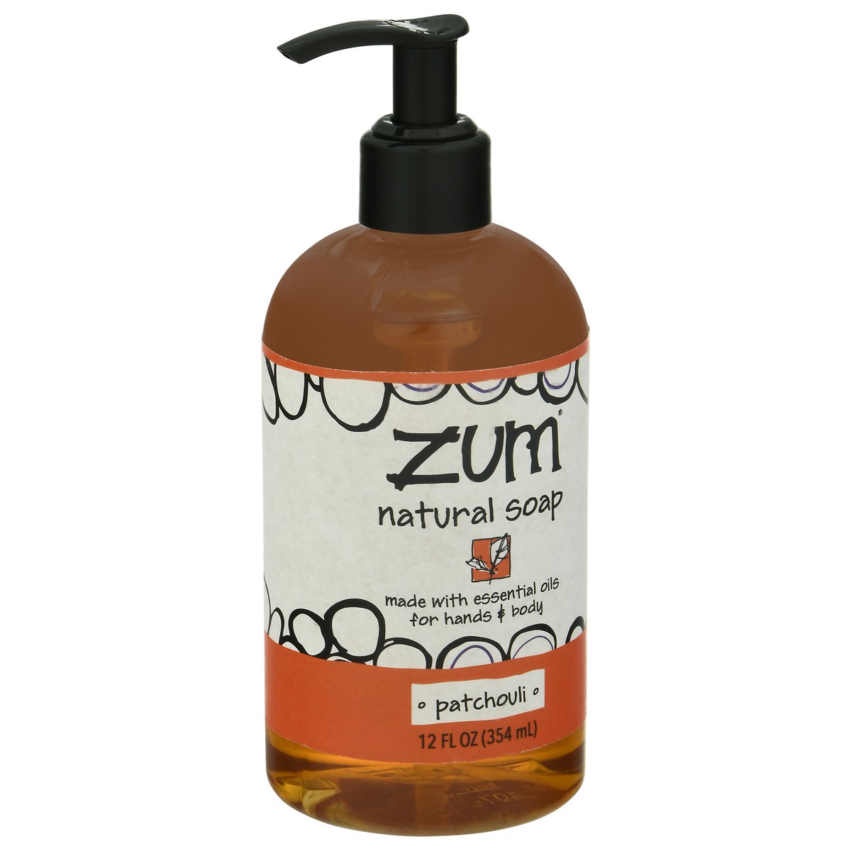 slide 9 of 11, Zum Patchouli Natural Soap 12 fl oz, 12 oz