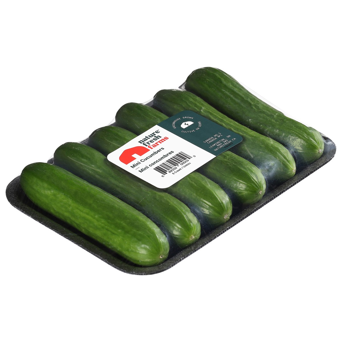 slide 11 of 11, Nature Fresh Mini Cucumbers, 6 ct