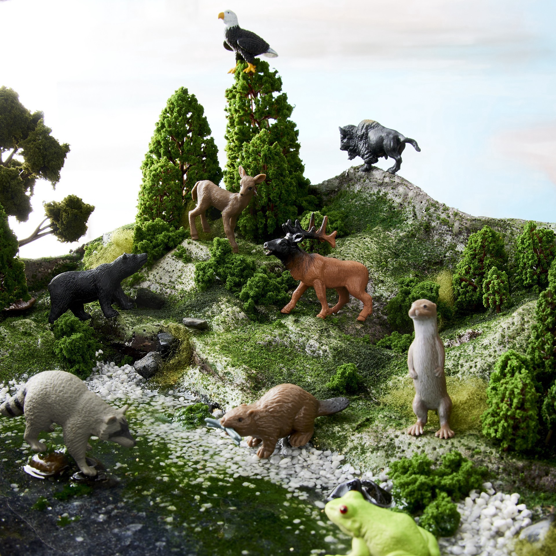 slide 3 of 3, Safari Ltd. Safari Ltd Toob In The Woods, 1.5 in x 1.5 in x 12.8 in