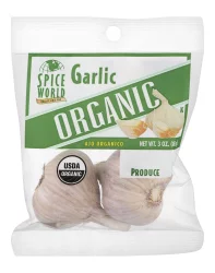 Spice World Organic Garlic Bag
