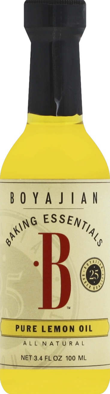 slide 1 of 1, Boyajian Pure Lemon Oil, 3.4 oz