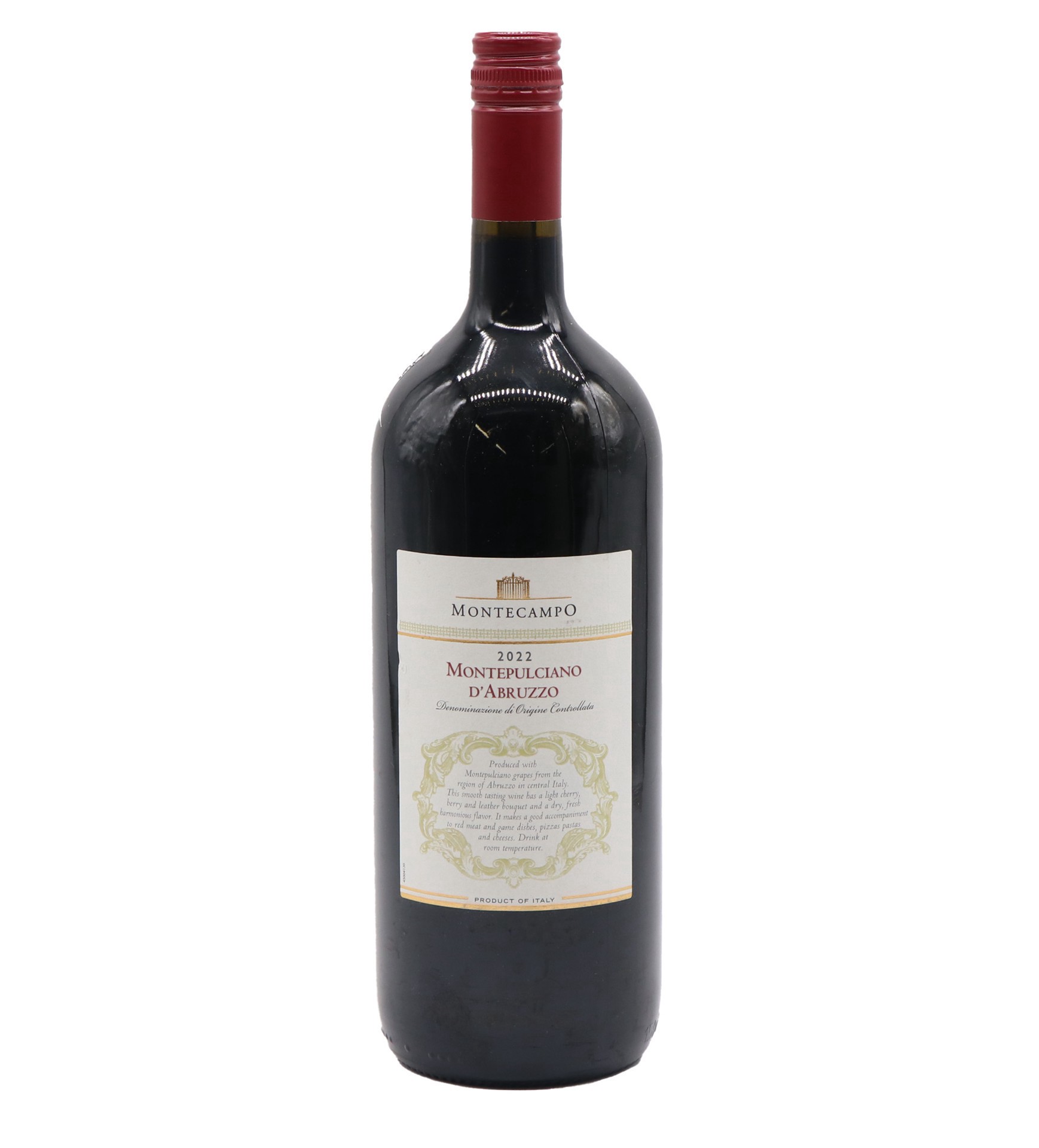 slide 1 of 1, Monte Campo Montepulciano D'abruzzo Doc, 1.5 liter