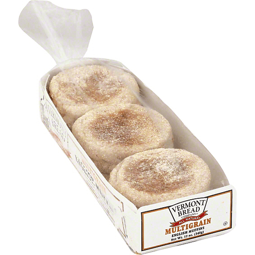 slide 2 of 2, Vermont Bread Company English Muffins Multigrain, 13 oz