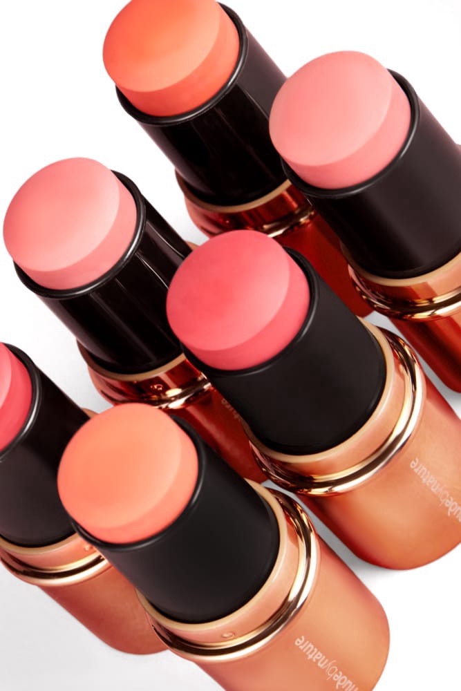 slide 2 of 3, Nude by Nature Hydra Stick Lip & Cheek Colour - 03 Sweet Peach, 1 ct