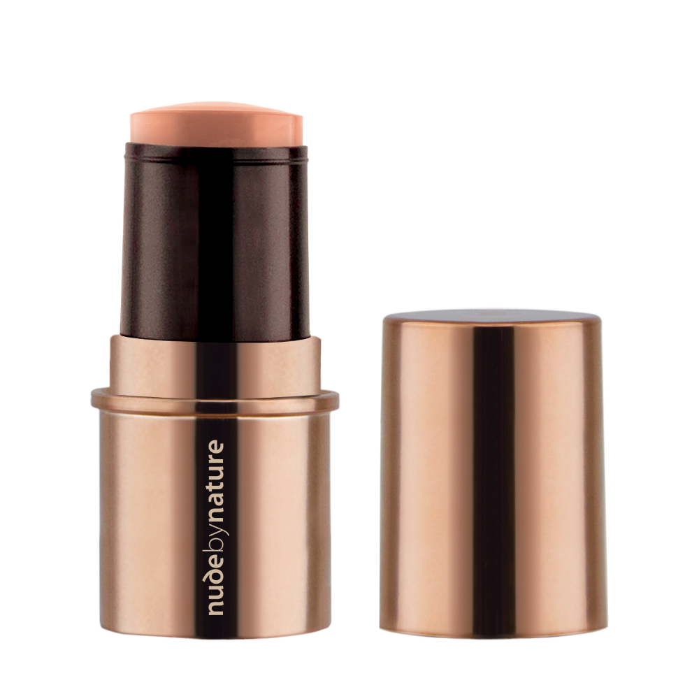 slide 1 of 3, Nude by Nature Hydra Stick Lip & Cheek Colour - 03 Sweet Peach, 1 ct