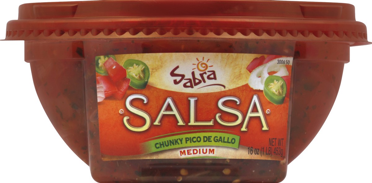 slide 3 of 3, Sabra Salsa 16 oz, 16 oz