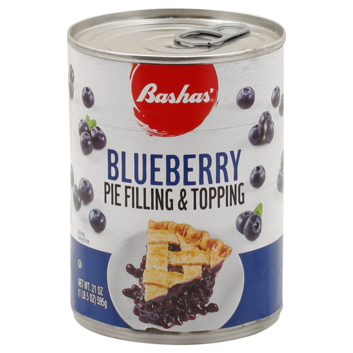 slide 11 of 13, Bashas Blueberry Pie Filling, 21 oz