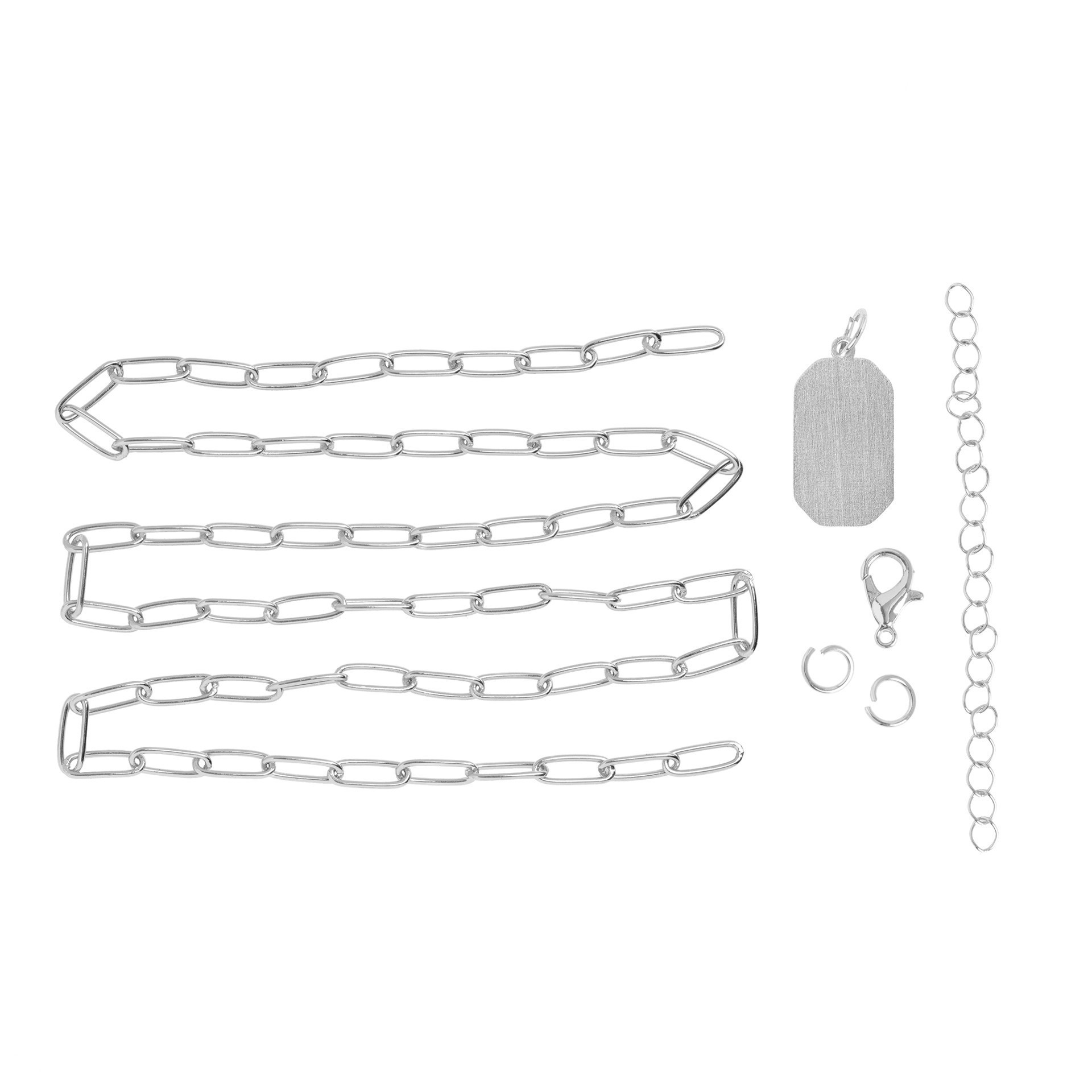 slide 18 of 18, Cousindiy Stamp & Go Jewelry Metal Jewelry Stamping Kit, 8mm x 3mm