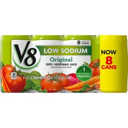 V8 Original Low Sodium 100% Vegetable Juice